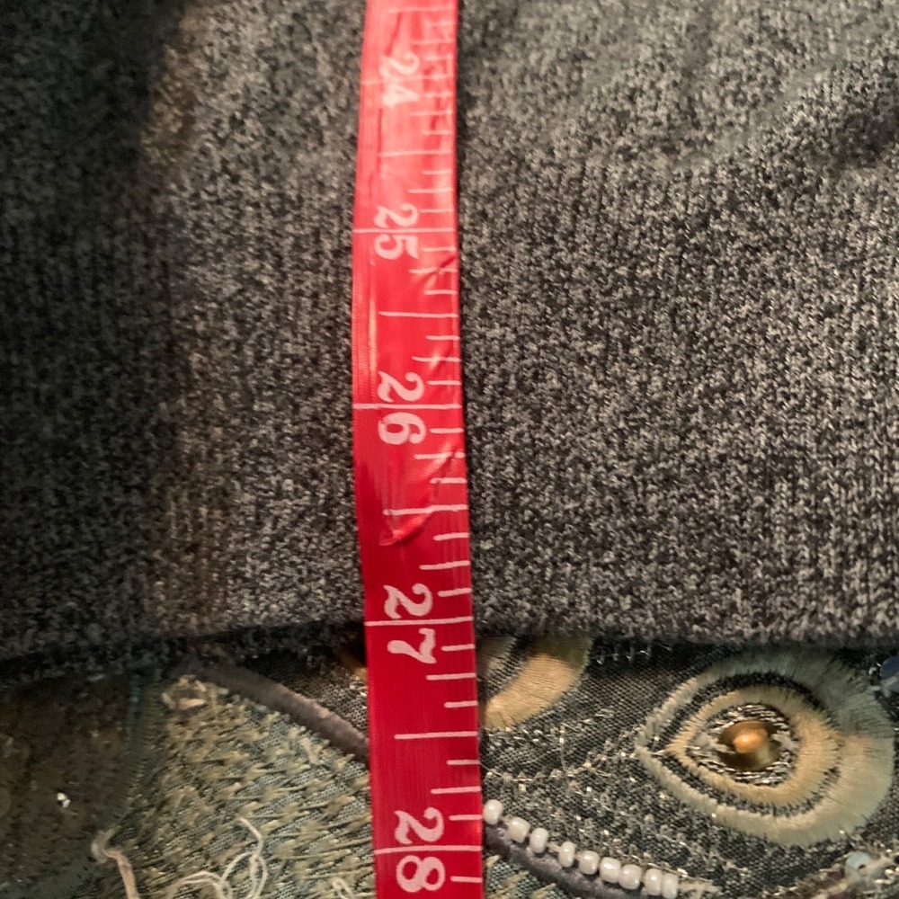 Penguin Original‎ Mens Gray Cotton Crew Neck Sweater Lightweight Knit Casual - Picture 5 of 7